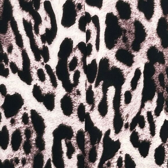 Robert Rodriguez Chocolate Purple Leopard Open Front Zip Pockets Size 10 Blazer - Picture 6 of 15